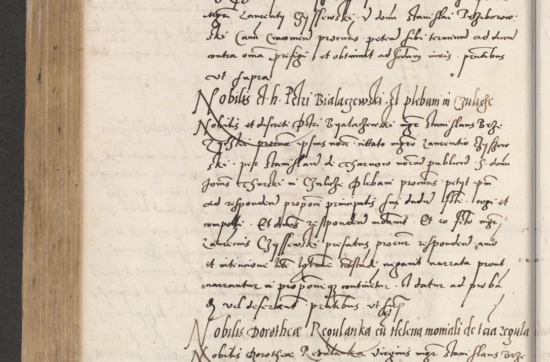 Zdjęcie nr 720 dla obiektu archiwalnego: Acta actorum coram reverendo patre domino Benedicto Isdbienski cancellario Gnesnesi, canonico et reverendissimi in Christo patris et domini domini Petri Dei gratia archiepiscopi Gnesnensis et episcopi Cracoviensis sedisque apostolice legati nati et primatis Regni Polonie, vicarioque in spiritualibus generali Cracoviensi ad annum Domini millesimum quingentisimum quadragesimum primum, cuius indictio est quatuordecima, pontificatus sanctissimi in Christo patris et domini nostri domini Pauli divina providencia pape tercii, anno ipsius septimo, feliciter continuantur. Dii cepta secundent