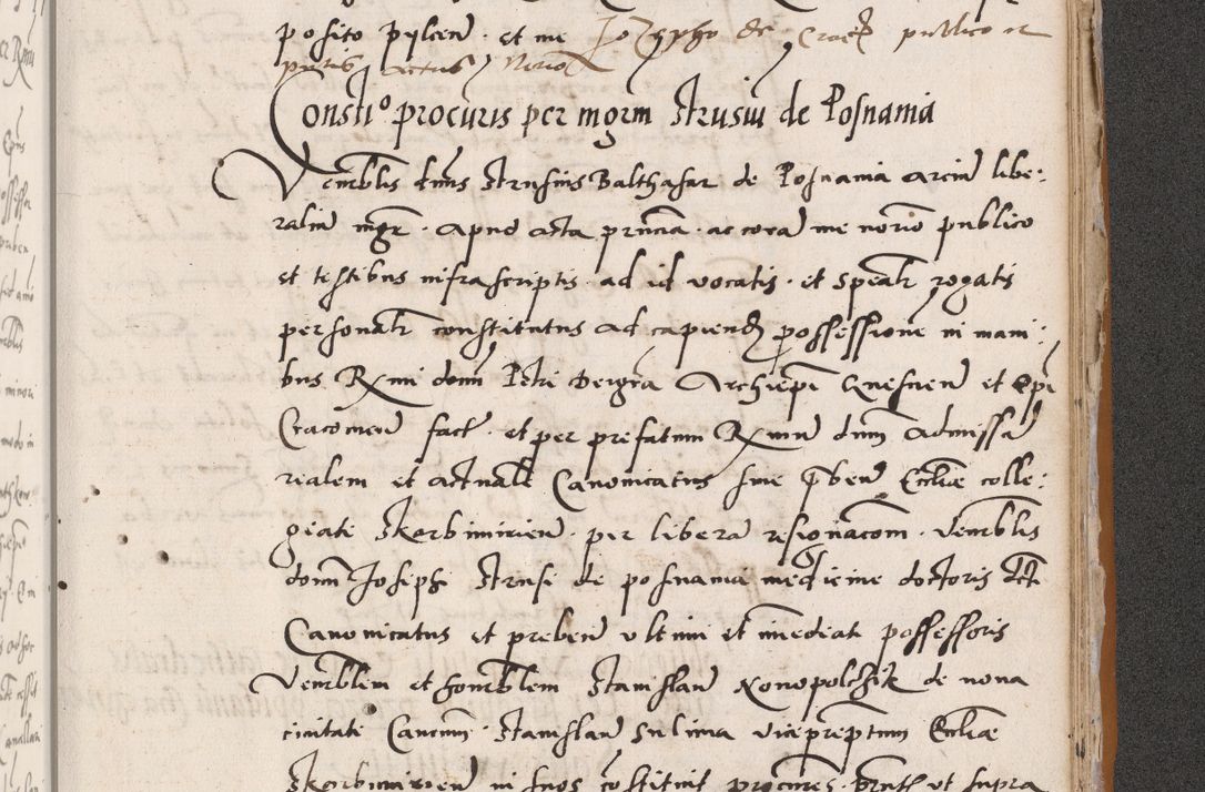 Zdjęcie nr 715 dla obiektu archiwalnego: Acta actorum coram reverendo patre domino Benedicto Isdbienski cancellario Gnesnesi, canonico et reverendissimi in Christo patris et domini domini Petri Dei gratia archiepiscopi Gnesnensis et episcopi Cracoviensis sedisque apostolice legati nati et primatis Regni Polonie, vicarioque in spiritualibus generali Cracoviensi ad annum Domini millesimum quingentisimum quadragesimum primum, cuius indictio est quatuordecima, pontificatus sanctissimi in Christo patris et domini nostri domini Pauli divina providencia pape tercii, anno ipsius septimo, feliciter continuantur. Dii cepta secundent