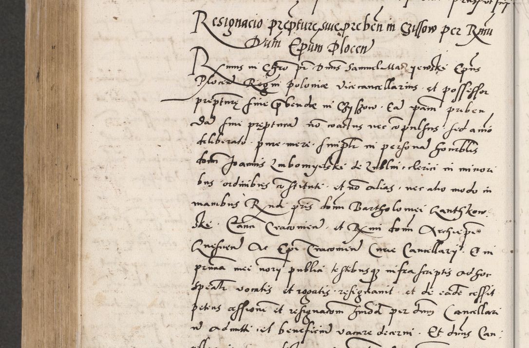 Zdjęcie nr 714 dla obiektu archiwalnego: Acta actorum coram reverendo patre domino Benedicto Isdbienski cancellario Gnesnesi, canonico et reverendissimi in Christo patris et domini domini Petri Dei gratia archiepiscopi Gnesnensis et episcopi Cracoviensis sedisque apostolice legati nati et primatis Regni Polonie, vicarioque in spiritualibus generali Cracoviensi ad annum Domini millesimum quingentisimum quadragesimum primum, cuius indictio est quatuordecima, pontificatus sanctissimi in Christo patris et domini nostri domini Pauli divina providencia pape tercii, anno ipsius septimo, feliciter continuantur. Dii cepta secundent