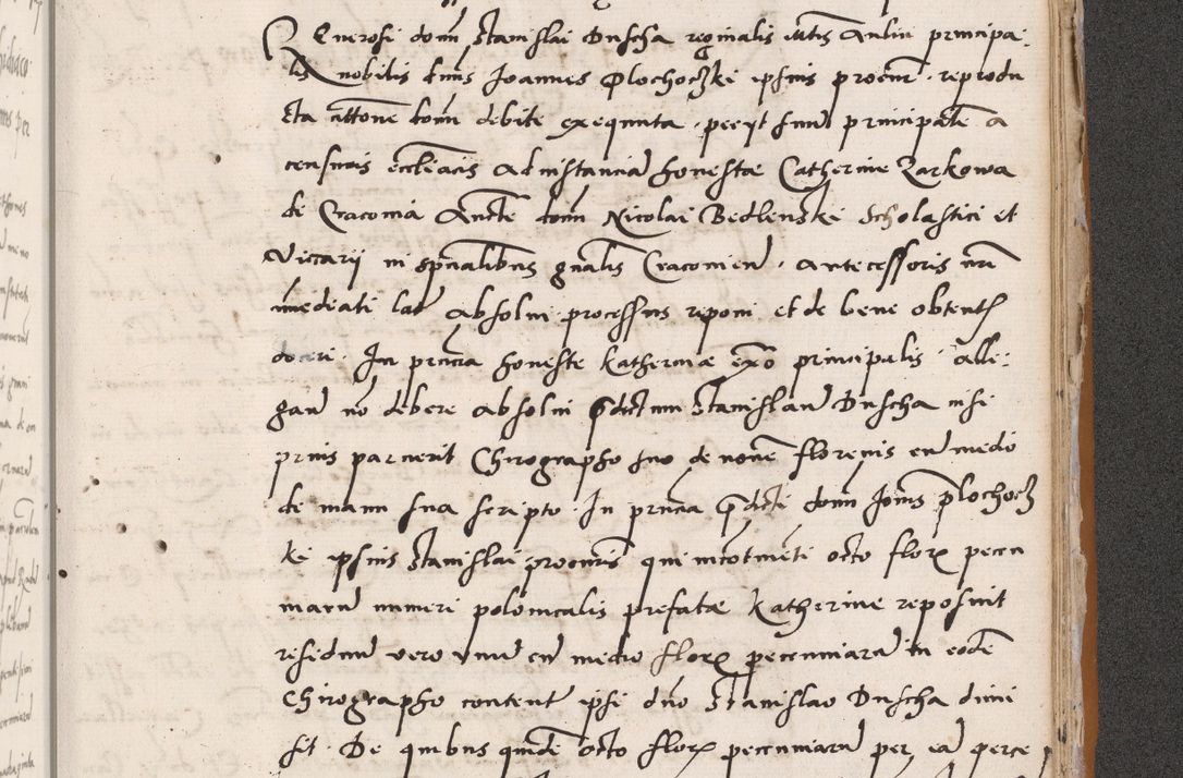 Zdjęcie nr 713 dla obiektu archiwalnego: Acta actorum coram reverendo patre domino Benedicto Isdbienski cancellario Gnesnesi, canonico et reverendissimi in Christo patris et domini domini Petri Dei gratia archiepiscopi Gnesnensis et episcopi Cracoviensis sedisque apostolice legati nati et primatis Regni Polonie, vicarioque in spiritualibus generali Cracoviensi ad annum Domini millesimum quingentisimum quadragesimum primum, cuius indictio est quatuordecima, pontificatus sanctissimi in Christo patris et domini nostri domini Pauli divina providencia pape tercii, anno ipsius septimo, feliciter continuantur. Dii cepta secundent