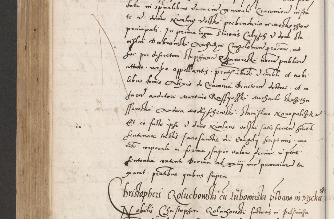 Zdjęcie nr 706 dla obiektu archiwalnego: Acta actorum coram reverendo patre domino Benedicto Isdbienski cancellario Gnesnesi, canonico et reverendissimi in Christo patris et domini domini Petri Dei gratia archiepiscopi Gnesnensis et episcopi Cracoviensis sedisque apostolice legati nati et primatis Regni Polonie, vicarioque in spiritualibus generali Cracoviensi ad annum Domini millesimum quingentisimum quadragesimum primum, cuius indictio est quatuordecima, pontificatus sanctissimi in Christo patris et domini nostri domini Pauli divina providencia pape tercii, anno ipsius septimo, feliciter continuantur. Dii cepta secundent