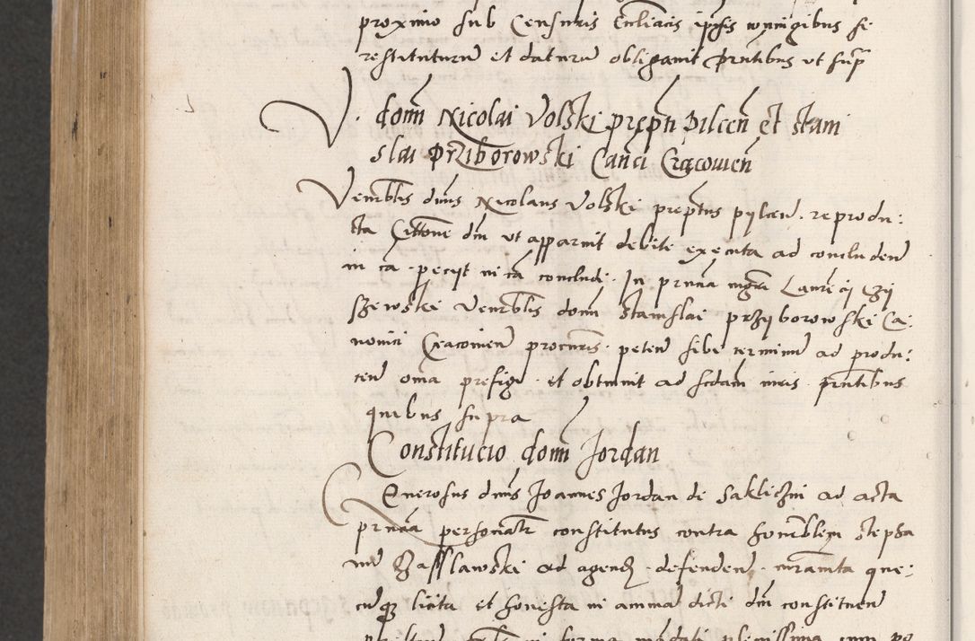 Zdjęcie nr 698 dla obiektu archiwalnego: Acta actorum coram reverendo patre domino Benedicto Isdbienski cancellario Gnesnesi, canonico et reverendissimi in Christo patris et domini domini Petri Dei gratia archiepiscopi Gnesnensis et episcopi Cracoviensis sedisque apostolice legati nati et primatis Regni Polonie, vicarioque in spiritualibus generali Cracoviensi ad annum Domini millesimum quingentisimum quadragesimum primum, cuius indictio est quatuordecima, pontificatus sanctissimi in Christo patris et domini nostri domini Pauli divina providencia pape tercii, anno ipsius septimo, feliciter continuantur. Dii cepta secundent