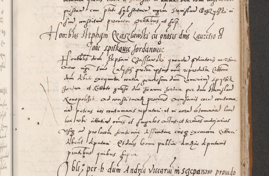 Zdjęcie nr 697 dla obiektu archiwalnego: Acta actorum coram reverendo patre domino Benedicto Isdbienski cancellario Gnesnesi, canonico et reverendissimi in Christo patris et domini domini Petri Dei gratia archiepiscopi Gnesnensis et episcopi Cracoviensis sedisque apostolice legati nati et primatis Regni Polonie, vicarioque in spiritualibus generali Cracoviensi ad annum Domini millesimum quingentisimum quadragesimum primum, cuius indictio est quatuordecima, pontificatus sanctissimi in Christo patris et domini nostri domini Pauli divina providencia pape tercii, anno ipsius septimo, feliciter continuantur. Dii cepta secundent