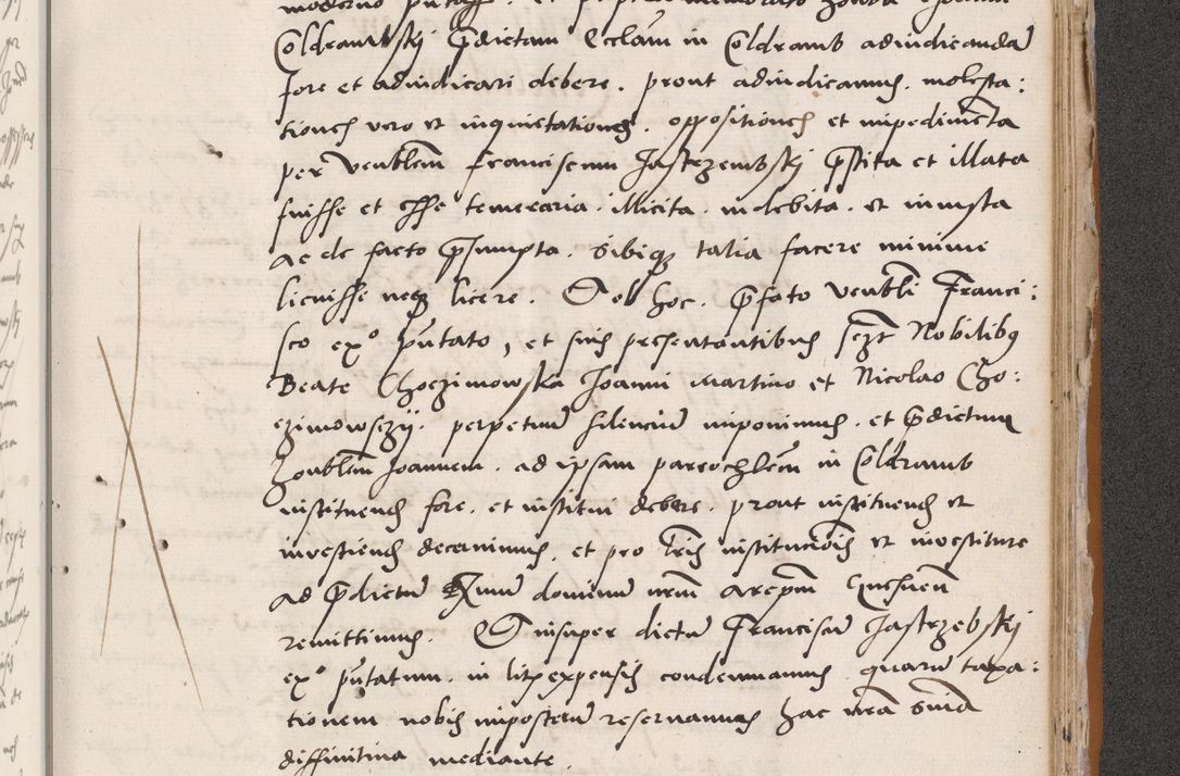 Zdjęcie nr 689 dla obiektu archiwalnego: Acta actorum coram reverendo patre domino Benedicto Isdbienski cancellario Gnesnesi, canonico et reverendissimi in Christo patris et domini domini Petri Dei gratia archiepiscopi Gnesnensis et episcopi Cracoviensis sedisque apostolice legati nati et primatis Regni Polonie, vicarioque in spiritualibus generali Cracoviensi ad annum Domini millesimum quingentisimum quadragesimum primum, cuius indictio est quatuordecima, pontificatus sanctissimi in Christo patris et domini nostri domini Pauli divina providencia pape tercii, anno ipsius septimo, feliciter continuantur. Dii cepta secundent