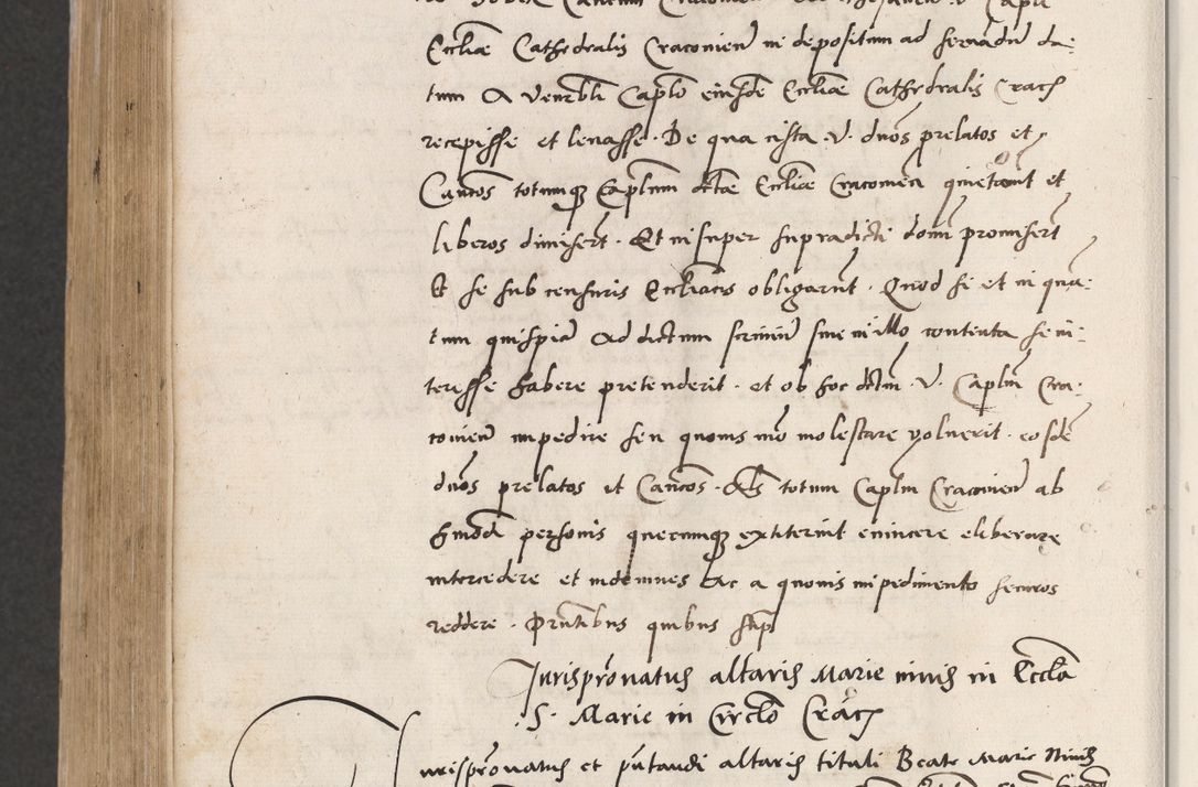 Zdjęcie nr 686 dla obiektu archiwalnego: Acta actorum coram reverendo patre domino Benedicto Isdbienski cancellario Gnesnesi, canonico et reverendissimi in Christo patris et domini domini Petri Dei gratia archiepiscopi Gnesnensis et episcopi Cracoviensis sedisque apostolice legati nati et primatis Regni Polonie, vicarioque in spiritualibus generali Cracoviensi ad annum Domini millesimum quingentisimum quadragesimum primum, cuius indictio est quatuordecima, pontificatus sanctissimi in Christo patris et domini nostri domini Pauli divina providencia pape tercii, anno ipsius septimo, feliciter continuantur. Dii cepta secundent