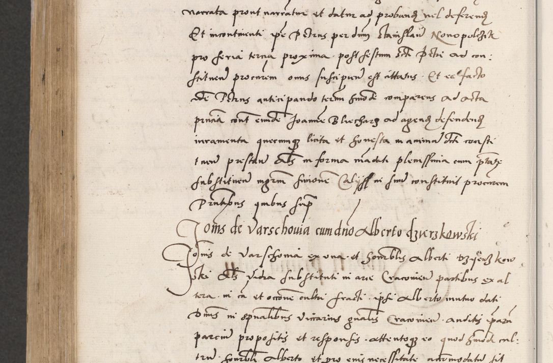 Zdjęcie nr 684 dla obiektu archiwalnego: Acta actorum coram reverendo patre domino Benedicto Isdbienski cancellario Gnesnesi, canonico et reverendissimi in Christo patris et domini domini Petri Dei gratia archiepiscopi Gnesnensis et episcopi Cracoviensis sedisque apostolice legati nati et primatis Regni Polonie, vicarioque in spiritualibus generali Cracoviensi ad annum Domini millesimum quingentisimum quadragesimum primum, cuius indictio est quatuordecima, pontificatus sanctissimi in Christo patris et domini nostri domini Pauli divina providencia pape tercii, anno ipsius septimo, feliciter continuantur. Dii cepta secundent