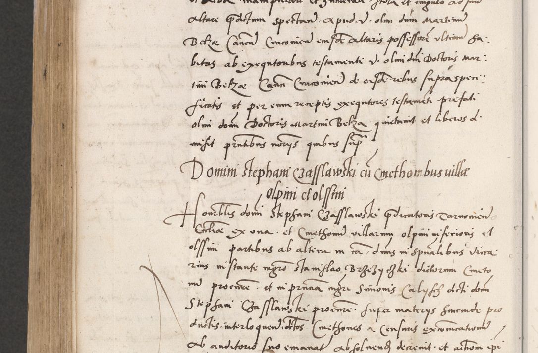 Zdjęcie nr 678 dla obiektu archiwalnego: Acta actorum coram reverendo patre domino Benedicto Isdbienski cancellario Gnesnesi, canonico et reverendissimi in Christo patris et domini domini Petri Dei gratia archiepiscopi Gnesnensis et episcopi Cracoviensis sedisque apostolice legati nati et primatis Regni Polonie, vicarioque in spiritualibus generali Cracoviensi ad annum Domini millesimum quingentisimum quadragesimum primum, cuius indictio est quatuordecima, pontificatus sanctissimi in Christo patris et domini nostri domini Pauli divina providencia pape tercii, anno ipsius septimo, feliciter continuantur. Dii cepta secundent