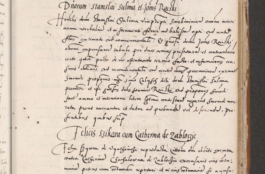 Zdjęcie nr 677 dla obiektu archiwalnego: Acta actorum coram reverendo patre domino Benedicto Isdbienski cancellario Gnesnesi, canonico et reverendissimi in Christo patris et domini domini Petri Dei gratia archiepiscopi Gnesnensis et episcopi Cracoviensis sedisque apostolice legati nati et primatis Regni Polonie, vicarioque in spiritualibus generali Cracoviensi ad annum Domini millesimum quingentisimum quadragesimum primum, cuius indictio est quatuordecima, pontificatus sanctissimi in Christo patris et domini nostri domini Pauli divina providencia pape tercii, anno ipsius septimo, feliciter continuantur. Dii cepta secundent