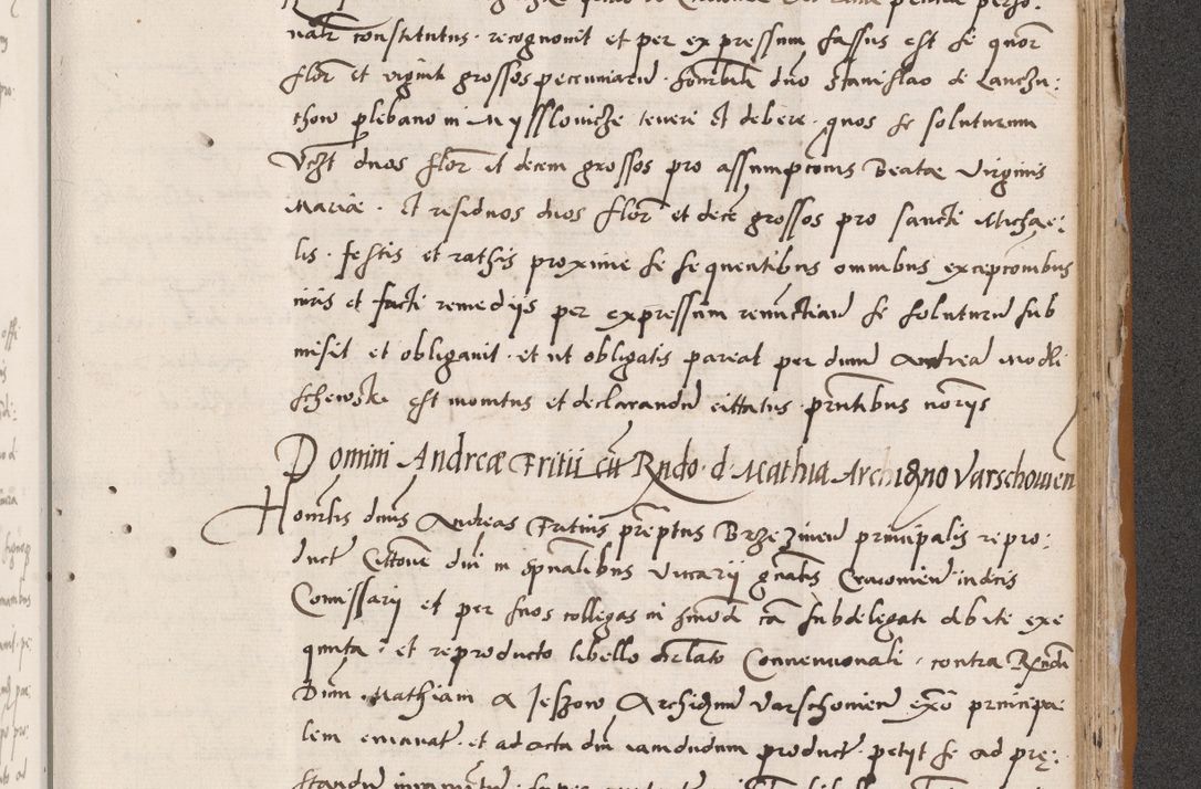 Zdjęcie nr 673 dla obiektu archiwalnego: Acta actorum coram reverendo patre domino Benedicto Isdbienski cancellario Gnesnesi, canonico et reverendissimi in Christo patris et domini domini Petri Dei gratia archiepiscopi Gnesnensis et episcopi Cracoviensis sedisque apostolice legati nati et primatis Regni Polonie, vicarioque in spiritualibus generali Cracoviensi ad annum Domini millesimum quingentisimum quadragesimum primum, cuius indictio est quatuordecima, pontificatus sanctissimi in Christo patris et domini nostri domini Pauli divina providencia pape tercii, anno ipsius septimo, feliciter continuantur. Dii cepta secundent