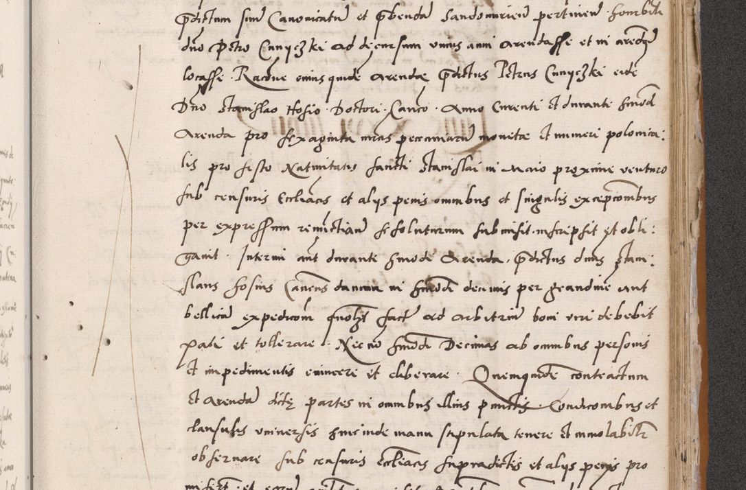 Zdjęcie nr 671 dla obiektu archiwalnego: Acta actorum coram reverendo patre domino Benedicto Isdbienski cancellario Gnesnesi, canonico et reverendissimi in Christo patris et domini domini Petri Dei gratia archiepiscopi Gnesnensis et episcopi Cracoviensis sedisque apostolice legati nati et primatis Regni Polonie, vicarioque in spiritualibus generali Cracoviensi ad annum Domini millesimum quingentisimum quadragesimum primum, cuius indictio est quatuordecima, pontificatus sanctissimi in Christo patris et domini nostri domini Pauli divina providencia pape tercii, anno ipsius septimo, feliciter continuantur. Dii cepta secundent