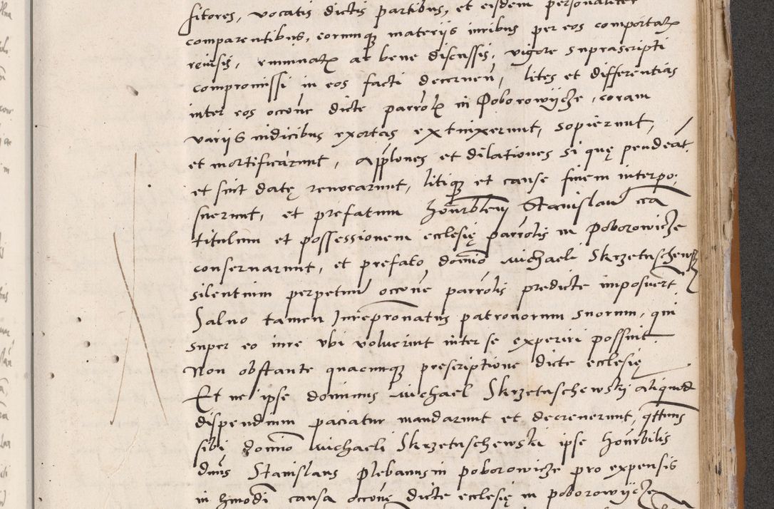 Zdjęcie nr 667 dla obiektu archiwalnego: Acta actorum coram reverendo patre domino Benedicto Isdbienski cancellario Gnesnesi, canonico et reverendissimi in Christo patris et domini domini Petri Dei gratia archiepiscopi Gnesnensis et episcopi Cracoviensis sedisque apostolice legati nati et primatis Regni Polonie, vicarioque in spiritualibus generali Cracoviensi ad annum Domini millesimum quingentisimum quadragesimum primum, cuius indictio est quatuordecima, pontificatus sanctissimi in Christo patris et domini nostri domini Pauli divina providencia pape tercii, anno ipsius septimo, feliciter continuantur. Dii cepta secundent