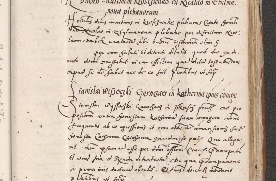 Zdjęcie nr 665 dla obiektu archiwalnego: Acta actorum coram reverendo patre domino Benedicto Isdbienski cancellario Gnesnesi, canonico et reverendissimi in Christo patris et domini domini Petri Dei gratia archiepiscopi Gnesnensis et episcopi Cracoviensis sedisque apostolice legati nati et primatis Regni Polonie, vicarioque in spiritualibus generali Cracoviensi ad annum Domini millesimum quingentisimum quadragesimum primum, cuius indictio est quatuordecima, pontificatus sanctissimi in Christo patris et domini nostri domini Pauli divina providencia pape tercii, anno ipsius septimo, feliciter continuantur. Dii cepta secundent