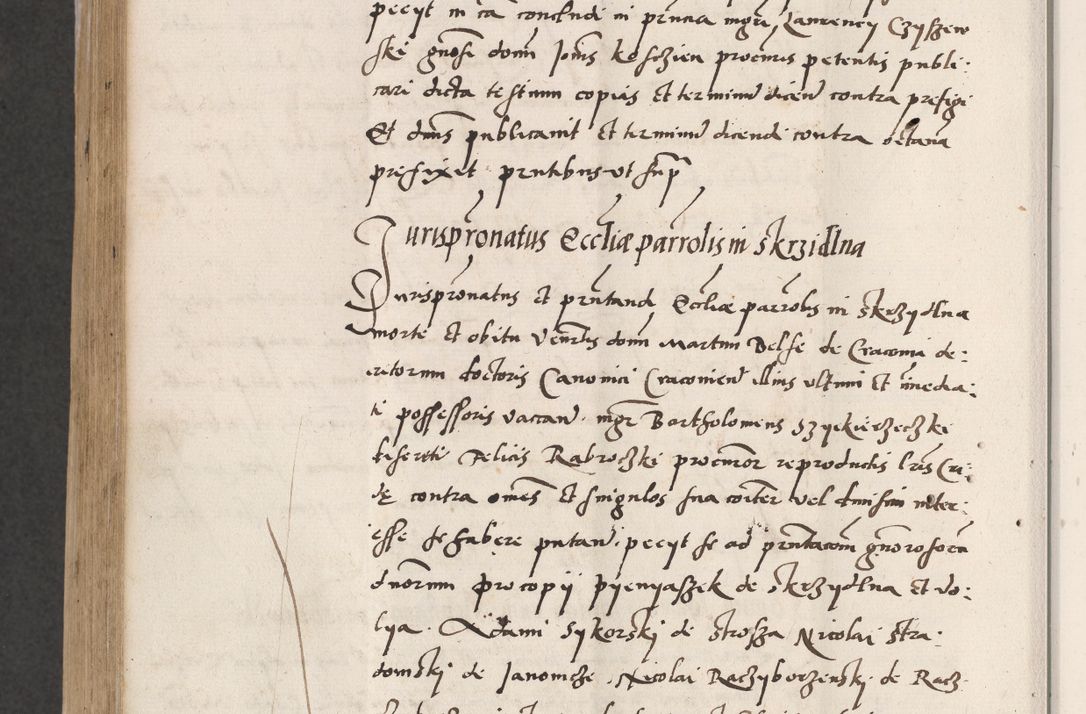 Zdjęcie nr 662 dla obiektu archiwalnego: Acta actorum coram reverendo patre domino Benedicto Isdbienski cancellario Gnesnesi, canonico et reverendissimi in Christo patris et domini domini Petri Dei gratia archiepiscopi Gnesnensis et episcopi Cracoviensis sedisque apostolice legati nati et primatis Regni Polonie, vicarioque in spiritualibus generali Cracoviensi ad annum Domini millesimum quingentisimum quadragesimum primum, cuius indictio est quatuordecima, pontificatus sanctissimi in Christo patris et domini nostri domini Pauli divina providencia pape tercii, anno ipsius septimo, feliciter continuantur. Dii cepta secundent