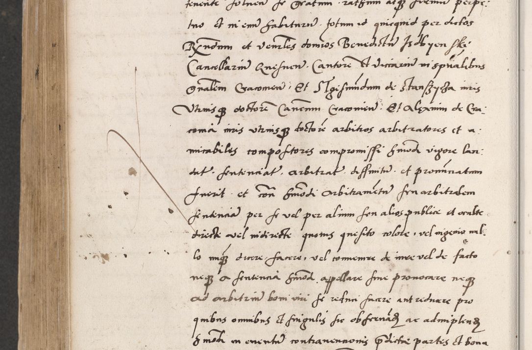 Zdjęcie nr 660 dla obiektu archiwalnego: Acta actorum coram reverendo patre domino Benedicto Isdbienski cancellario Gnesnesi, canonico et reverendissimi in Christo patris et domini domini Petri Dei gratia archiepiscopi Gnesnensis et episcopi Cracoviensis sedisque apostolice legati nati et primatis Regni Polonie, vicarioque in spiritualibus generali Cracoviensi ad annum Domini millesimum quingentisimum quadragesimum primum, cuius indictio est quatuordecima, pontificatus sanctissimi in Christo patris et domini nostri domini Pauli divina providencia pape tercii, anno ipsius septimo, feliciter continuantur. Dii cepta secundent