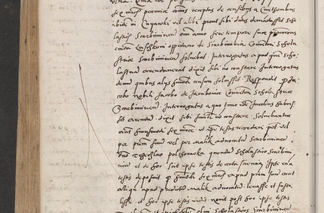 Zdjęcie nr 654 dla obiektu archiwalnego: Acta actorum coram reverendo patre domino Benedicto Isdbienski cancellario Gnesnesi, canonico et reverendissimi in Christo patris et domini domini Petri Dei gratia archiepiscopi Gnesnensis et episcopi Cracoviensis sedisque apostolice legati nati et primatis Regni Polonie, vicarioque in spiritualibus generali Cracoviensi ad annum Domini millesimum quingentisimum quadragesimum primum, cuius indictio est quatuordecima, pontificatus sanctissimi in Christo patris et domini nostri domini Pauli divina providencia pape tercii, anno ipsius septimo, feliciter continuantur. Dii cepta secundent