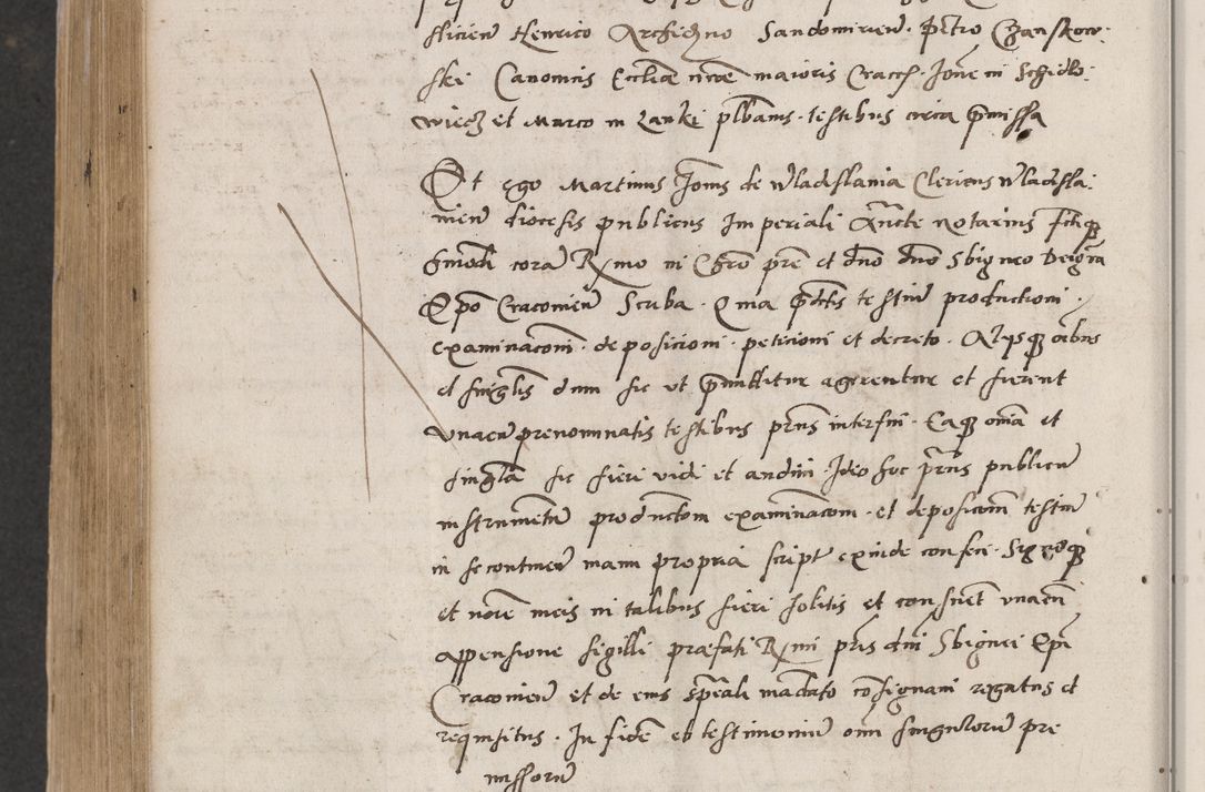 Zdjęcie nr 656 dla obiektu archiwalnego: Acta actorum coram reverendo patre domino Benedicto Isdbienski cancellario Gnesnesi, canonico et reverendissimi in Christo patris et domini domini Petri Dei gratia archiepiscopi Gnesnensis et episcopi Cracoviensis sedisque apostolice legati nati et primatis Regni Polonie, vicarioque in spiritualibus generali Cracoviensi ad annum Domini millesimum quingentisimum quadragesimum primum, cuius indictio est quatuordecima, pontificatus sanctissimi in Christo patris et domini nostri domini Pauli divina providencia pape tercii, anno ipsius septimo, feliciter continuantur. Dii cepta secundent