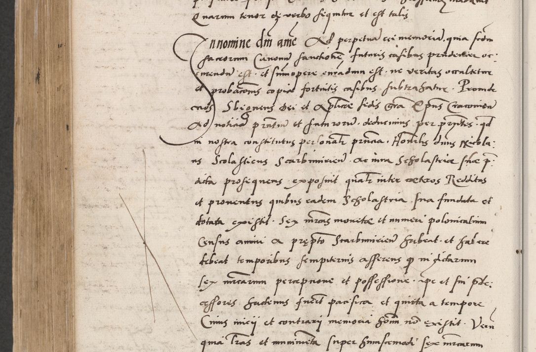 Zdjęcie nr 650 dla obiektu archiwalnego: Acta actorum coram reverendo patre domino Benedicto Isdbienski cancellario Gnesnesi, canonico et reverendissimi in Christo patris et domini domini Petri Dei gratia archiepiscopi Gnesnensis et episcopi Cracoviensis sedisque apostolice legati nati et primatis Regni Polonie, vicarioque in spiritualibus generali Cracoviensi ad annum Domini millesimum quingentisimum quadragesimum primum, cuius indictio est quatuordecima, pontificatus sanctissimi in Christo patris et domini nostri domini Pauli divina providencia pape tercii, anno ipsius septimo, feliciter continuantur. Dii cepta secundent