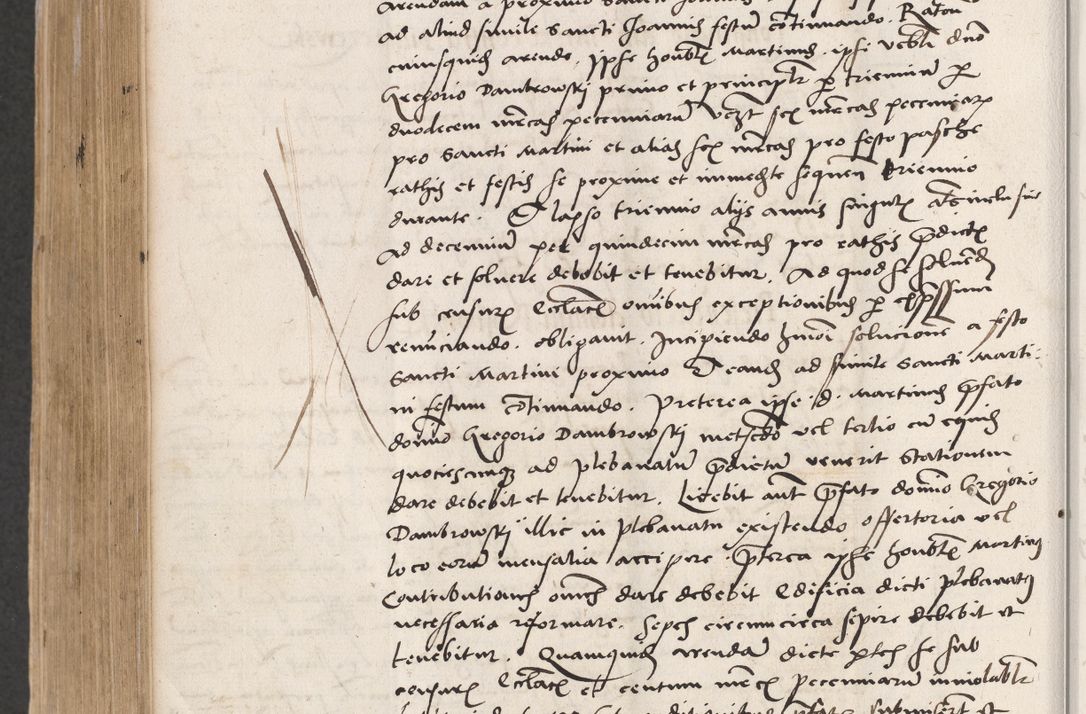 Zdjęcie nr 642 dla obiektu archiwalnego: Acta actorum coram reverendo patre domino Benedicto Isdbienski cancellario Gnesnesi, canonico et reverendissimi in Christo patris et domini domini Petri Dei gratia archiepiscopi Gnesnensis et episcopi Cracoviensis sedisque apostolice legati nati et primatis Regni Polonie, vicarioque in spiritualibus generali Cracoviensi ad annum Domini millesimum quingentisimum quadragesimum primum, cuius indictio est quatuordecima, pontificatus sanctissimi in Christo patris et domini nostri domini Pauli divina providencia pape tercii, anno ipsius septimo, feliciter continuantur. Dii cepta secundent