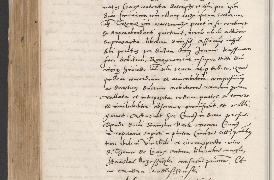 Zdjęcie nr 630 dla obiektu archiwalnego: Acta actorum coram reverendo patre domino Benedicto Isdbienski cancellario Gnesnesi, canonico et reverendissimi in Christo patris et domini domini Petri Dei gratia archiepiscopi Gnesnensis et episcopi Cracoviensis sedisque apostolice legati nati et primatis Regni Polonie, vicarioque in spiritualibus generali Cracoviensi ad annum Domini millesimum quingentisimum quadragesimum primum, cuius indictio est quatuordecima, pontificatus sanctissimi in Christo patris et domini nostri domini Pauli divina providencia pape tercii, anno ipsius septimo, feliciter continuantur. Dii cepta secundent