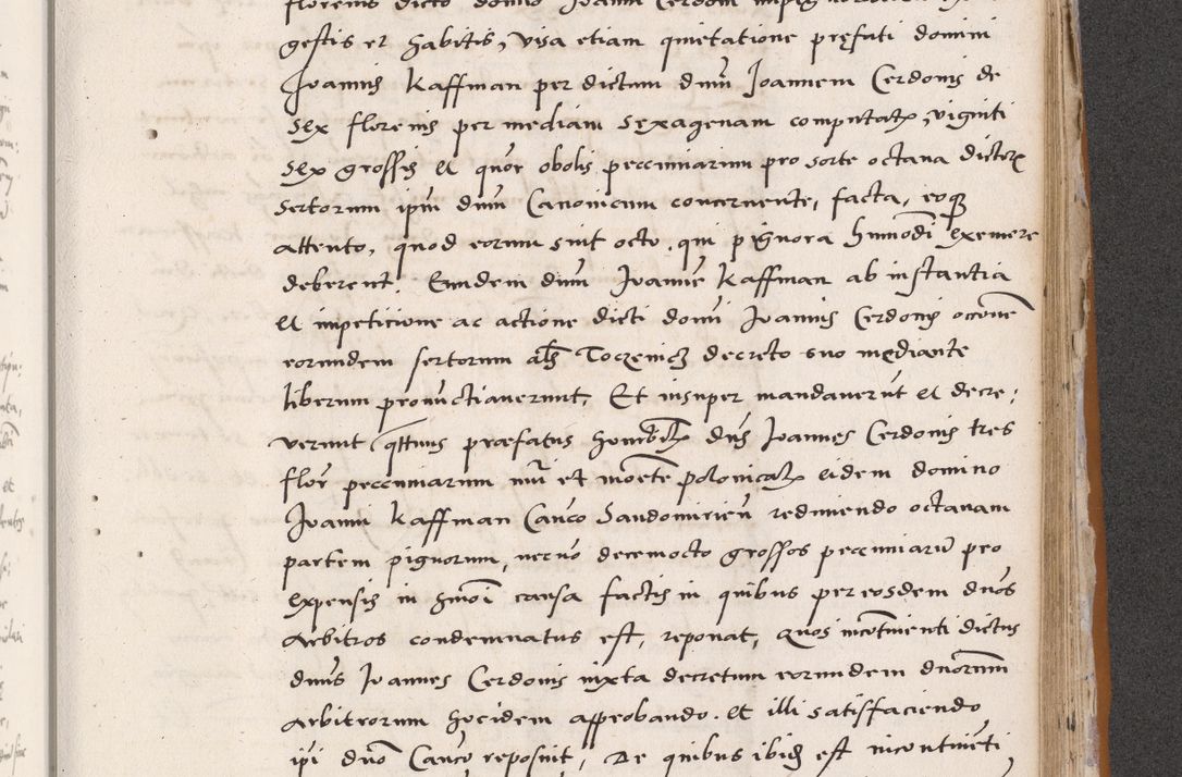 Zdjęcie nr 629 dla obiektu archiwalnego: Acta actorum coram reverendo patre domino Benedicto Isdbienski cancellario Gnesnesi, canonico et reverendissimi in Christo patris et domini domini Petri Dei gratia archiepiscopi Gnesnensis et episcopi Cracoviensis sedisque apostolice legati nati et primatis Regni Polonie, vicarioque in spiritualibus generali Cracoviensi ad annum Domini millesimum quingentisimum quadragesimum primum, cuius indictio est quatuordecima, pontificatus sanctissimi in Christo patris et domini nostri domini Pauli divina providencia pape tercii, anno ipsius septimo, feliciter continuantur. Dii cepta secundent