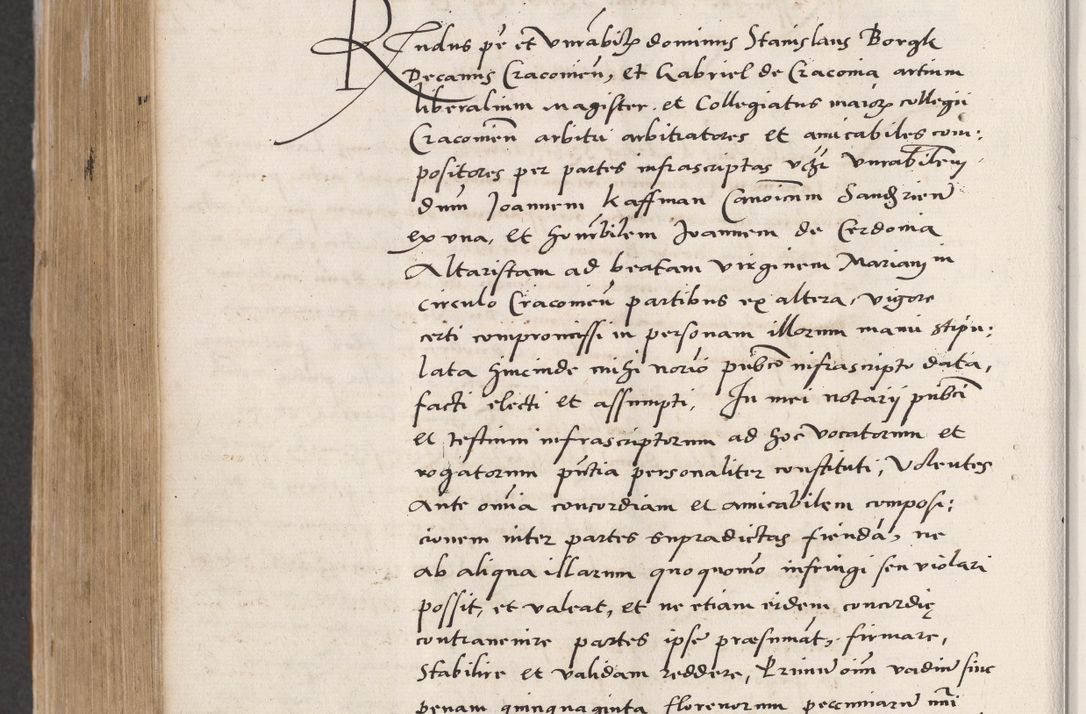 Zdjęcie nr 628 dla obiektu archiwalnego: Acta actorum coram reverendo patre domino Benedicto Isdbienski cancellario Gnesnesi, canonico et reverendissimi in Christo patris et domini domini Petri Dei gratia archiepiscopi Gnesnensis et episcopi Cracoviensis sedisque apostolice legati nati et primatis Regni Polonie, vicarioque in spiritualibus generali Cracoviensi ad annum Domini millesimum quingentisimum quadragesimum primum, cuius indictio est quatuordecima, pontificatus sanctissimi in Christo patris et domini nostri domini Pauli divina providencia pape tercii, anno ipsius septimo, feliciter continuantur. Dii cepta secundent