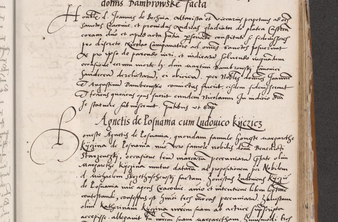 Zdjęcie nr 625 dla obiektu archiwalnego: Acta actorum coram reverendo patre domino Benedicto Isdbienski cancellario Gnesnesi, canonico et reverendissimi in Christo patris et domini domini Petri Dei gratia archiepiscopi Gnesnensis et episcopi Cracoviensis sedisque apostolice legati nati et primatis Regni Polonie, vicarioque in spiritualibus generali Cracoviensi ad annum Domini millesimum quingentisimum quadragesimum primum, cuius indictio est quatuordecima, pontificatus sanctissimi in Christo patris et domini nostri domini Pauli divina providencia pape tercii, anno ipsius septimo, feliciter continuantur. Dii cepta secundent