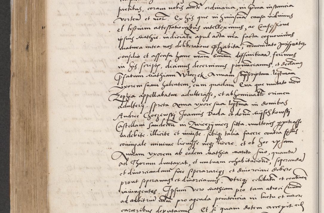 Zdjęcie nr 624 dla obiektu archiwalnego: Acta actorum coram reverendo patre domino Benedicto Isdbienski cancellario Gnesnesi, canonico et reverendissimi in Christo patris et domini domini Petri Dei gratia archiepiscopi Gnesnensis et episcopi Cracoviensis sedisque apostolice legati nati et primatis Regni Polonie, vicarioque in spiritualibus generali Cracoviensi ad annum Domini millesimum quingentisimum quadragesimum primum, cuius indictio est quatuordecima, pontificatus sanctissimi in Christo patris et domini nostri domini Pauli divina providencia pape tercii, anno ipsius septimo, feliciter continuantur. Dii cepta secundent