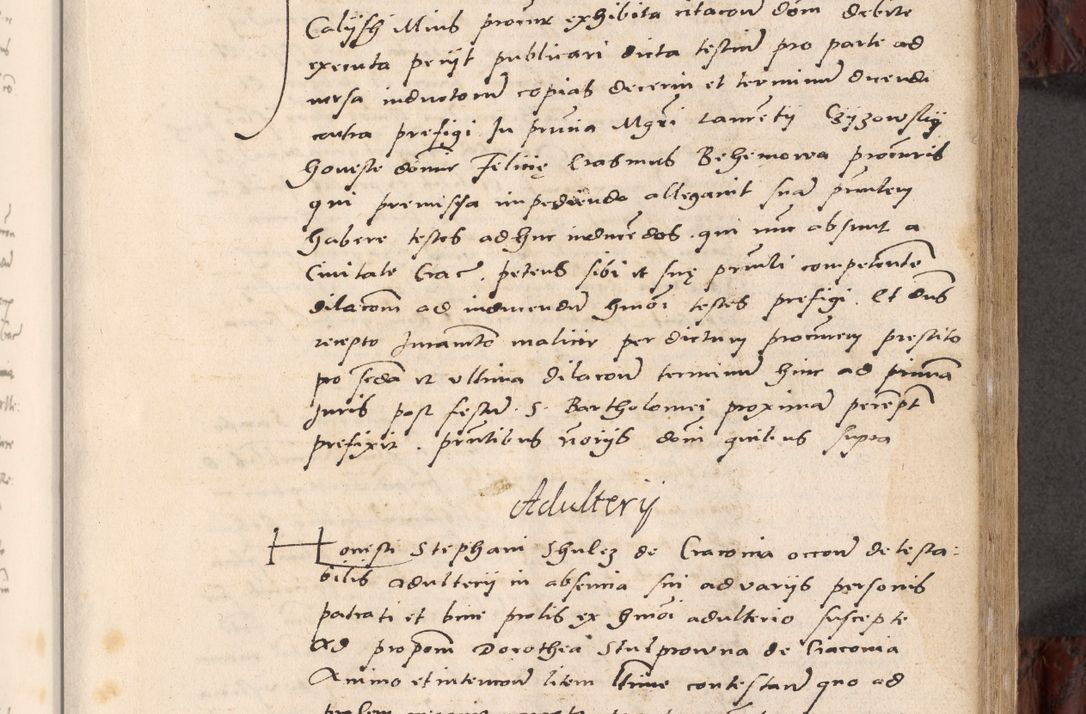 Zdjęcie nr 209 dla obiektu archiwalnego: Acta actorum causar[um sen]tenciarum tam diffinitivarum quam interlocutoriarum et obligacionum coram reverendo domino Benedicto Isdbienski cancellario Gnesnensi, cantore et vicario in spiritualibus generali Craccoviensi ad annum Domini millesimum quingentesimum quadragesimum quartum, cuius indicio est secunda, pontificatus sanctiss[imi] in Christo patris et [domi]ni nostri domini Pauli divina providencia pape tercii feliciter moderni, anno coronancionis eiusdem decimo, continuantur