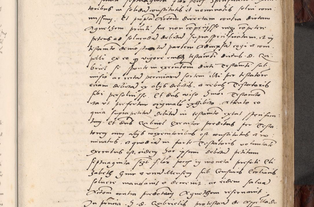 Zdjęcie nr 211 dla obiektu archiwalnego: Acta actorum causar[um sen]tenciarum tam diffinitivarum quam interlocutoriarum et obligacionum coram reverendo domino Benedicto Isdbienski cancellario Gnesnensi, cantore et vicario in spiritualibus generali Craccoviensi ad annum Domini millesimum quingentesimum quadragesimum quartum, cuius indicio est secunda, pontificatus sanctiss[imi] in Christo patris et [domi]ni nostri domini Pauli divina providencia pape tercii feliciter moderni, anno coronancionis eiusdem decimo, continuantur