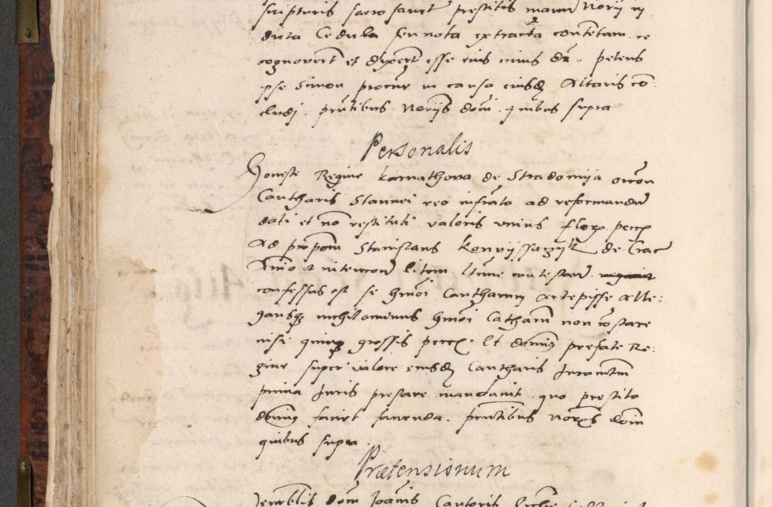 Zdjęcie nr 208 dla obiektu archiwalnego: Acta actorum causar[um sen]tenciarum tam diffinitivarum quam interlocutoriarum et obligacionum coram reverendo domino Benedicto Isdbienski cancellario Gnesnensi, cantore et vicario in spiritualibus generali Craccoviensi ad annum Domini millesimum quingentesimum quadragesimum quartum, cuius indicio est secunda, pontificatus sanctiss[imi] in Christo patris et [domi]ni nostri domini Pauli divina providencia pape tercii feliciter moderni, anno coronancionis eiusdem decimo, continuantur