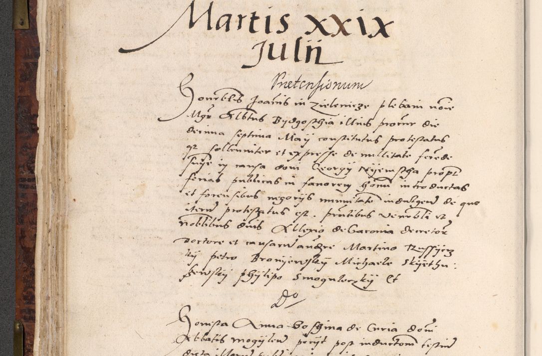 Zdjęcie nr 202 dla obiektu archiwalnego: Acta actorum causar[um sen]tenciarum tam diffinitivarum quam interlocutoriarum et obligacionum coram reverendo domino Benedicto Isdbienski cancellario Gnesnensi, cantore et vicario in spiritualibus generali Craccoviensi ad annum Domini millesimum quingentesimum quadragesimum quartum, cuius indicio est secunda, pontificatus sanctiss[imi] in Christo patris et [domi]ni nostri domini Pauli divina providencia pape tercii feliciter moderni, anno coronancionis eiusdem decimo, continuantur