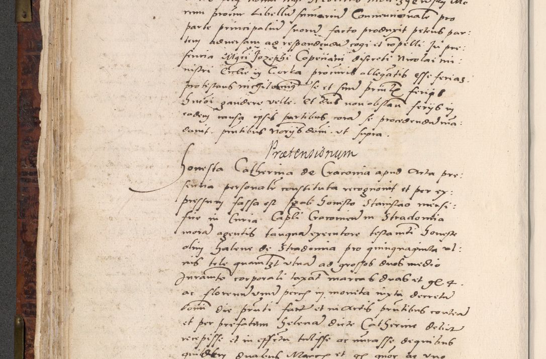 Zdjęcie nr 196 dla obiektu archiwalnego: Acta actorum causar[um sen]tenciarum tam diffinitivarum quam interlocutoriarum et obligacionum coram reverendo domino Benedicto Isdbienski cancellario Gnesnensi, cantore et vicario in spiritualibus generali Craccoviensi ad annum Domini millesimum quingentesimum quadragesimum quartum, cuius indicio est secunda, pontificatus sanctiss[imi] in Christo patris et [domi]ni nostri domini Pauli divina providencia pape tercii feliciter moderni, anno coronancionis eiusdem decimo, continuantur