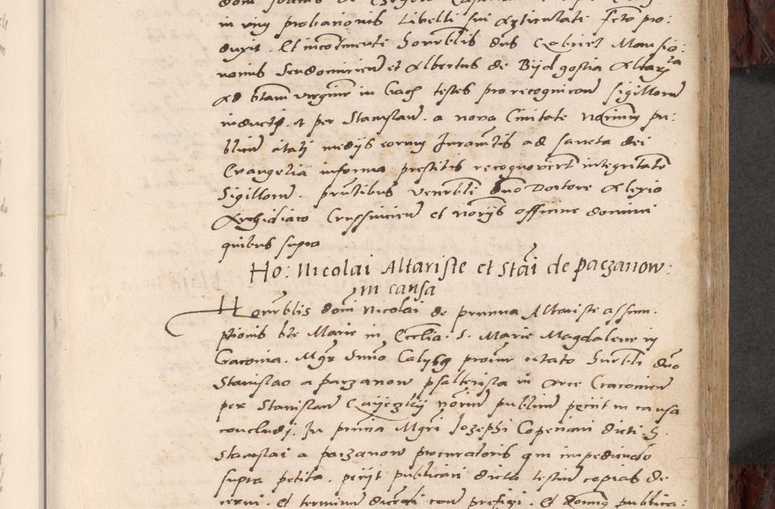 Zdjęcie nr 193 dla obiektu archiwalnego: Acta actorum causar[um sen]tenciarum tam diffinitivarum quam interlocutoriarum et obligacionum coram reverendo domino Benedicto Isdbienski cancellario Gnesnensi, cantore et vicario in spiritualibus generali Craccoviensi ad annum Domini millesimum quingentesimum quadragesimum quartum, cuius indicio est secunda, pontificatus sanctiss[imi] in Christo patris et [domi]ni nostri domini Pauli divina providencia pape tercii feliciter moderni, anno coronancionis eiusdem decimo, continuantur