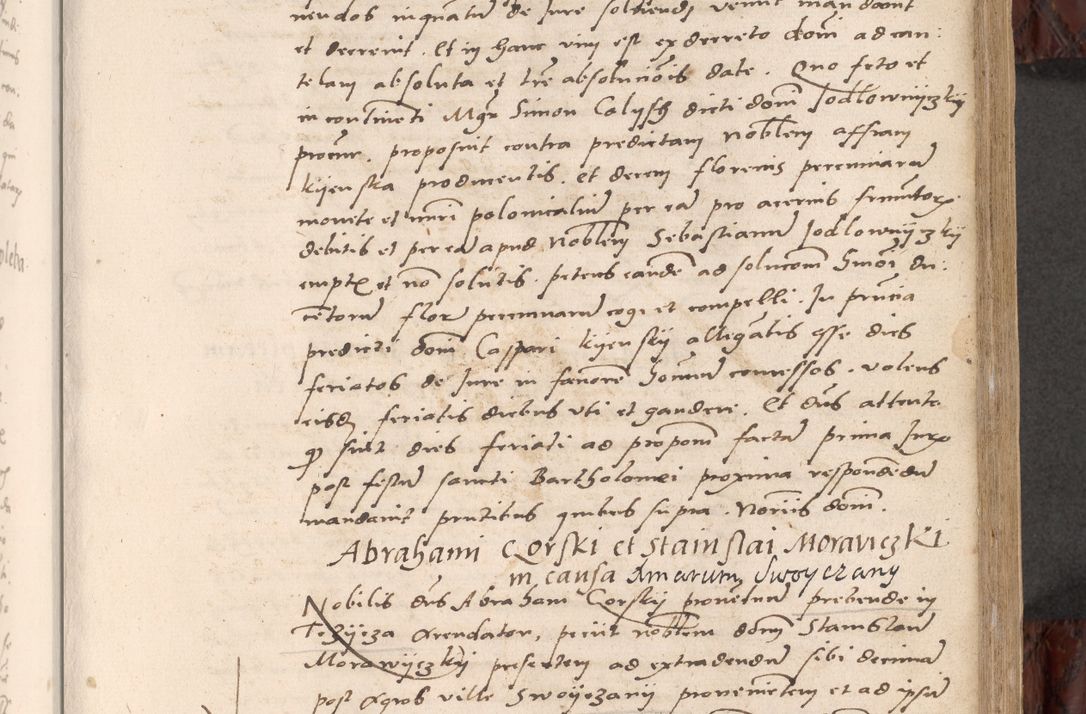 Zdjęcie nr 189 dla obiektu archiwalnego: Acta actorum causar[um sen]tenciarum tam diffinitivarum quam interlocutoriarum et obligacionum coram reverendo domino Benedicto Isdbienski cancellario Gnesnensi, cantore et vicario in spiritualibus generali Craccoviensi ad annum Domini millesimum quingentesimum quadragesimum quartum, cuius indicio est secunda, pontificatus sanctiss[imi] in Christo patris et [domi]ni nostri domini Pauli divina providencia pape tercii feliciter moderni, anno coronancionis eiusdem decimo, continuantur
