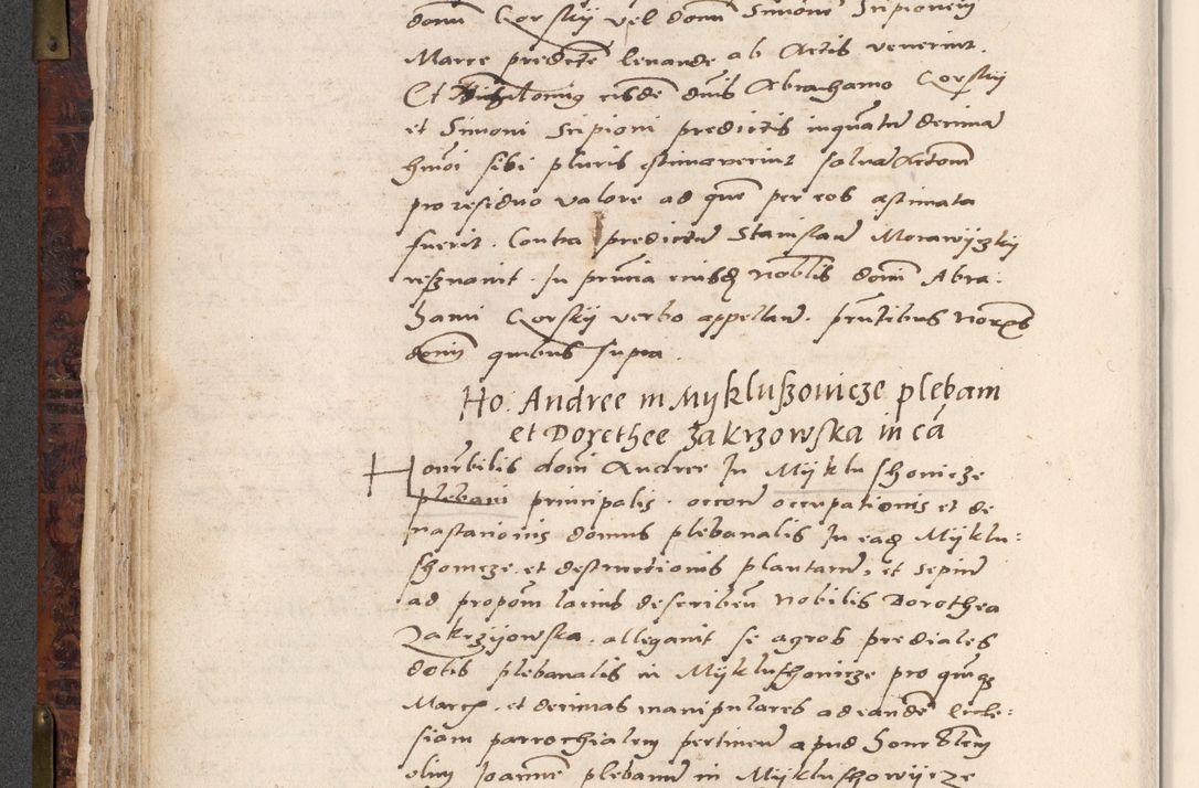 Zdjęcie nr 190 dla obiektu archiwalnego: Acta actorum causar[um sen]tenciarum tam diffinitivarum quam interlocutoriarum et obligacionum coram reverendo domino Benedicto Isdbienski cancellario Gnesnensi, cantore et vicario in spiritualibus generali Craccoviensi ad annum Domini millesimum quingentesimum quadragesimum quartum, cuius indicio est secunda, pontificatus sanctiss[imi] in Christo patris et [domi]ni nostri domini Pauli divina providencia pape tercii feliciter moderni, anno coronancionis eiusdem decimo, continuantur