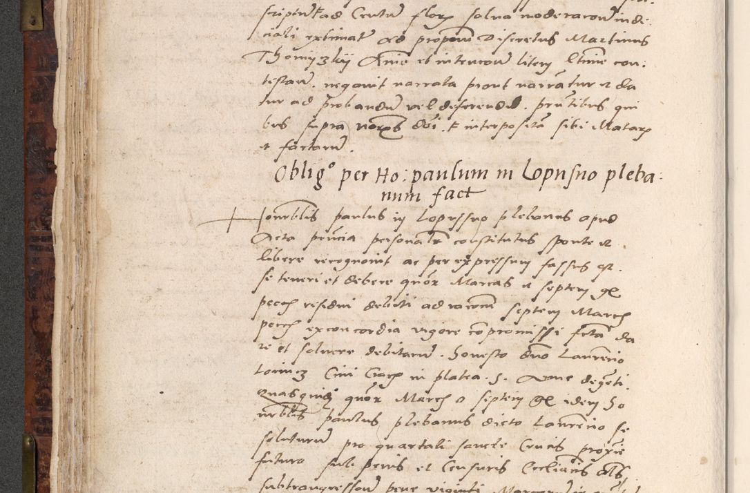 Zdjęcie nr 188 dla obiektu archiwalnego: Acta actorum causar[um sen]tenciarum tam diffinitivarum quam interlocutoriarum et obligacionum coram reverendo domino Benedicto Isdbienski cancellario Gnesnensi, cantore et vicario in spiritualibus generali Craccoviensi ad annum Domini millesimum quingentesimum quadragesimum quartum, cuius indicio est secunda, pontificatus sanctiss[imi] in Christo patris et [domi]ni nostri domini Pauli divina providencia pape tercii feliciter moderni, anno coronancionis eiusdem decimo, continuantur
