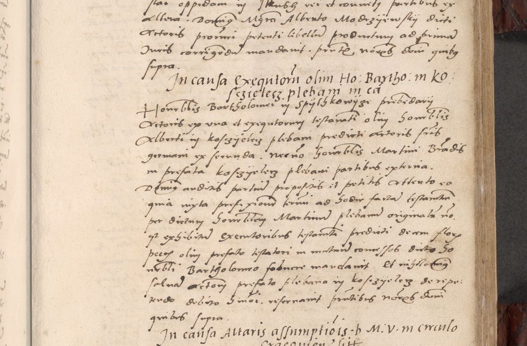 Zdjęcie nr 187 dla obiektu archiwalnego: Acta actorum causar[um sen]tenciarum tam diffinitivarum quam interlocutoriarum et obligacionum coram reverendo domino Benedicto Isdbienski cancellario Gnesnensi, cantore et vicario in spiritualibus generali Craccoviensi ad annum Domini millesimum quingentesimum quadragesimum quartum, cuius indicio est secunda, pontificatus sanctiss[imi] in Christo patris et [domi]ni nostri domini Pauli divina providencia pape tercii feliciter moderni, anno coronancionis eiusdem decimo, continuantur