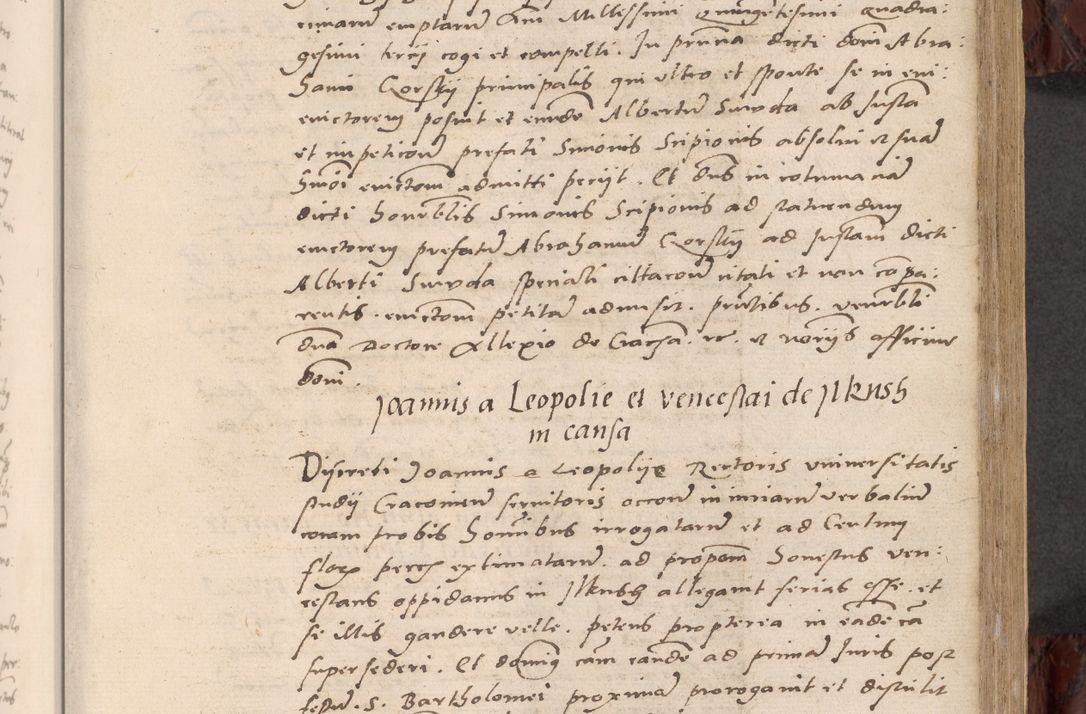Zdjęcie nr 185 dla obiektu archiwalnego: Acta actorum causar[um sen]tenciarum tam diffinitivarum quam interlocutoriarum et obligacionum coram reverendo domino Benedicto Isdbienski cancellario Gnesnensi, cantore et vicario in spiritualibus generali Craccoviensi ad annum Domini millesimum quingentesimum quadragesimum quartum, cuius indicio est secunda, pontificatus sanctiss[imi] in Christo patris et [domi]ni nostri domini Pauli divina providencia pape tercii feliciter moderni, anno coronancionis eiusdem decimo, continuantur