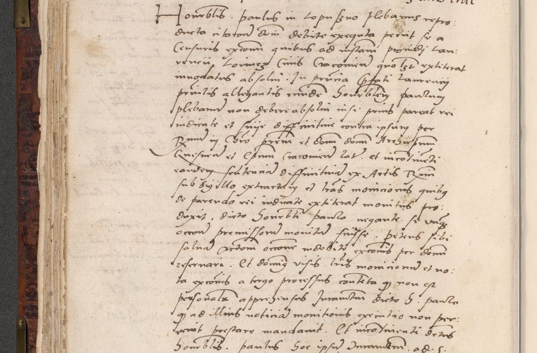 Zdjęcie nr 184 dla obiektu archiwalnego: Acta actorum causar[um sen]tenciarum tam diffinitivarum quam interlocutoriarum et obligacionum coram reverendo domino Benedicto Isdbienski cancellario Gnesnensi, cantore et vicario in spiritualibus generali Craccoviensi ad annum Domini millesimum quingentesimum quadragesimum quartum, cuius indicio est secunda, pontificatus sanctiss[imi] in Christo patris et [domi]ni nostri domini Pauli divina providencia pape tercii feliciter moderni, anno coronancionis eiusdem decimo, continuantur