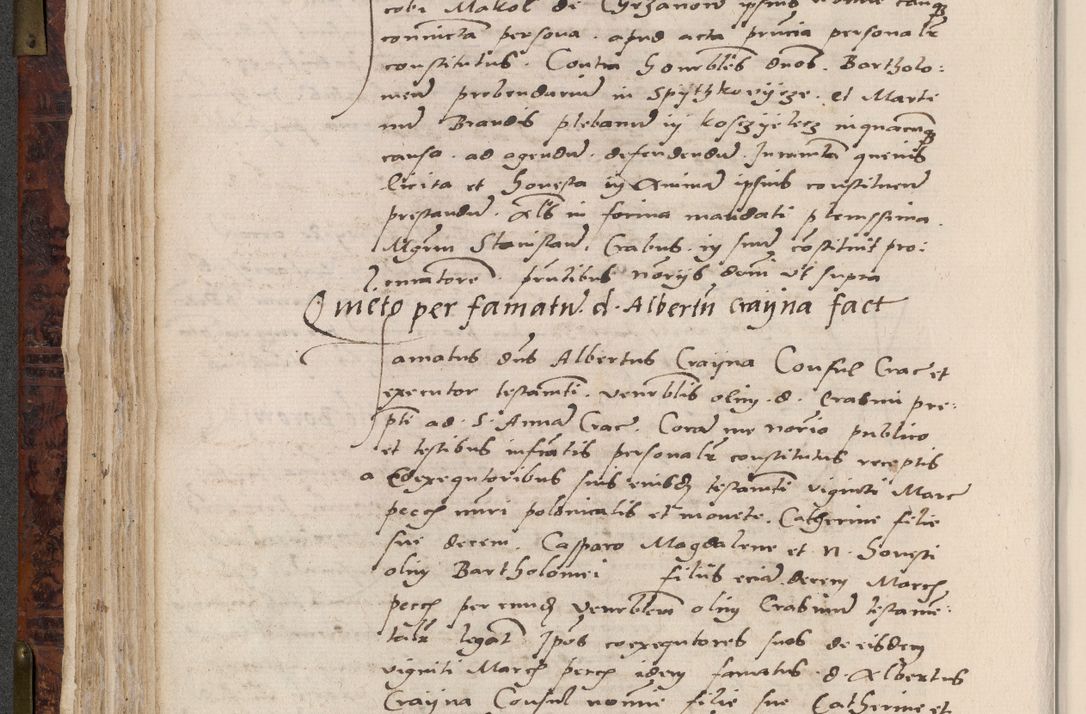 Zdjęcie nr 180 dla obiektu archiwalnego: Acta actorum causar[um sen]tenciarum tam diffinitivarum quam interlocutoriarum et obligacionum coram reverendo domino Benedicto Isdbienski cancellario Gnesnensi, cantore et vicario in spiritualibus generali Craccoviensi ad annum Domini millesimum quingentesimum quadragesimum quartum, cuius indicio est secunda, pontificatus sanctiss[imi] in Christo patris et [domi]ni nostri domini Pauli divina providencia pape tercii feliciter moderni, anno coronancionis eiusdem decimo, continuantur