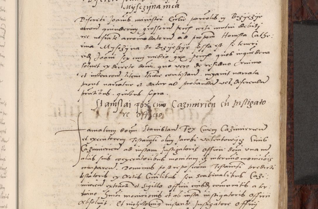 Zdjęcie nr 181 dla obiektu archiwalnego: Acta actorum causar[um sen]tenciarum tam diffinitivarum quam interlocutoriarum et obligacionum coram reverendo domino Benedicto Isdbienski cancellario Gnesnensi, cantore et vicario in spiritualibus generali Craccoviensi ad annum Domini millesimum quingentesimum quadragesimum quartum, cuius indicio est secunda, pontificatus sanctiss[imi] in Christo patris et [domi]ni nostri domini Pauli divina providencia pape tercii feliciter moderni, anno coronancionis eiusdem decimo, continuantur