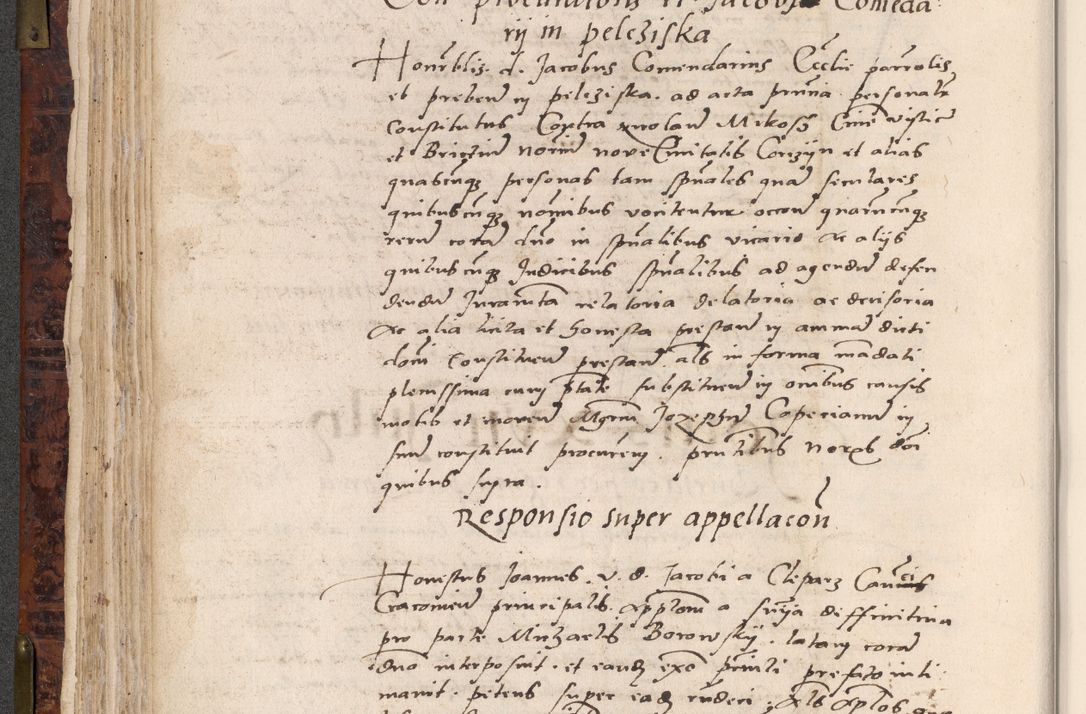 Zdjęcie nr 176 dla obiektu archiwalnego: Acta actorum causar[um sen]tenciarum tam diffinitivarum quam interlocutoriarum et obligacionum coram reverendo domino Benedicto Isdbienski cancellario Gnesnensi, cantore et vicario in spiritualibus generali Craccoviensi ad annum Domini millesimum quingentesimum quadragesimum quartum, cuius indicio est secunda, pontificatus sanctiss[imi] in Christo patris et [domi]ni nostri domini Pauli divina providencia pape tercii feliciter moderni, anno coronancionis eiusdem decimo, continuantur
