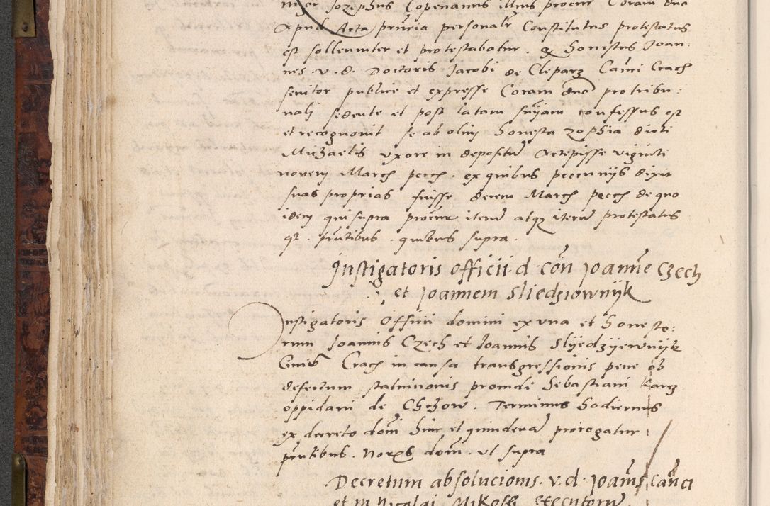 Zdjęcie nr 172 dla obiektu archiwalnego: Acta actorum causar[um sen]tenciarum tam diffinitivarum quam interlocutoriarum et obligacionum coram reverendo domino Benedicto Isdbienski cancellario Gnesnensi, cantore et vicario in spiritualibus generali Craccoviensi ad annum Domini millesimum quingentesimum quadragesimum quartum, cuius indicio est secunda, pontificatus sanctiss[imi] in Christo patris et [domi]ni nostri domini Pauli divina providencia pape tercii feliciter moderni, anno coronancionis eiusdem decimo, continuantur