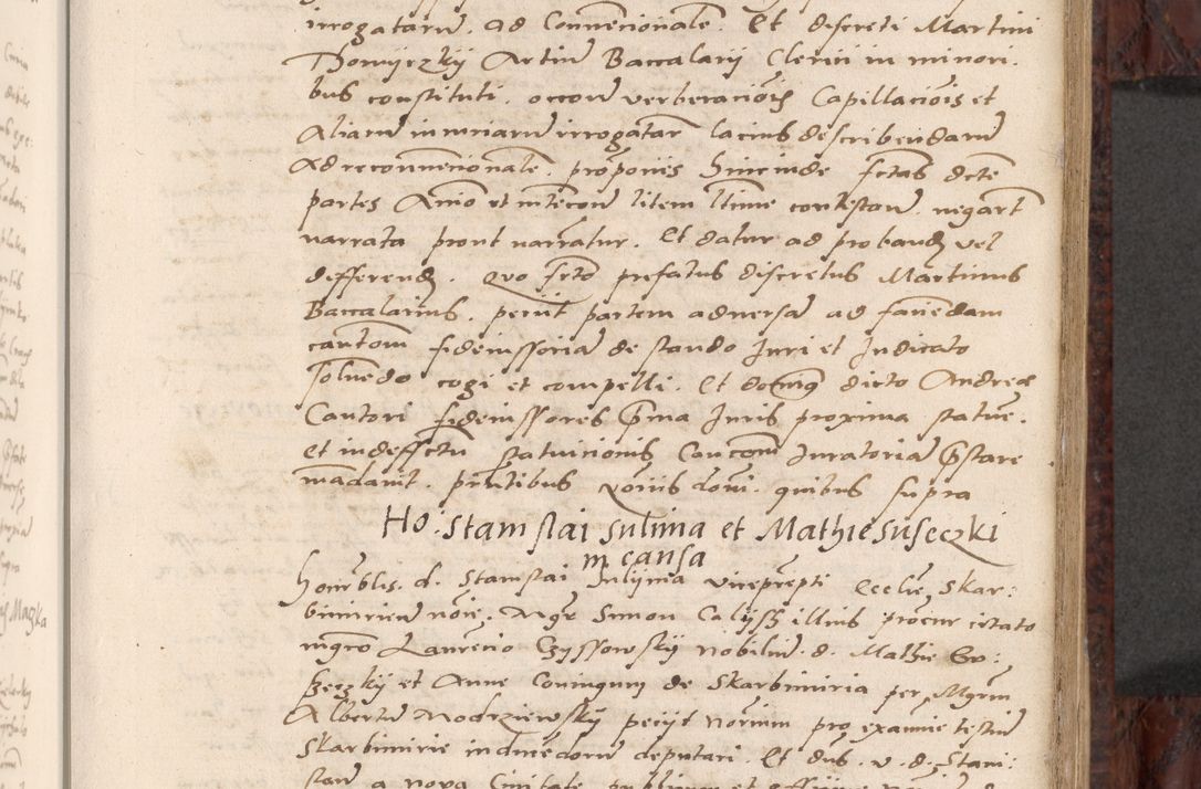 Zdjęcie nr 167 dla obiektu archiwalnego: Acta actorum causar[um sen]tenciarum tam diffinitivarum quam interlocutoriarum et obligacionum coram reverendo domino Benedicto Isdbienski cancellario Gnesnensi, cantore et vicario in spiritualibus generali Craccoviensi ad annum Domini millesimum quingentesimum quadragesimum quartum, cuius indicio est secunda, pontificatus sanctiss[imi] in Christo patris et [domi]ni nostri domini Pauli divina providencia pape tercii feliciter moderni, anno coronancionis eiusdem decimo, continuantur
