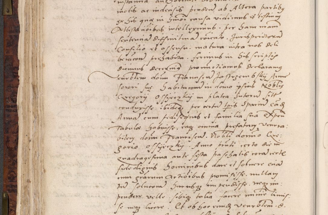 Zdjęcie nr 162 dla obiektu archiwalnego: Acta actorum causar[um sen]tenciarum tam diffinitivarum quam interlocutoriarum et obligacionum coram reverendo domino Benedicto Isdbienski cancellario Gnesnensi, cantore et vicario in spiritualibus generali Craccoviensi ad annum Domini millesimum quingentesimum quadragesimum quartum, cuius indicio est secunda, pontificatus sanctiss[imi] in Christo patris et [domi]ni nostri domini Pauli divina providencia pape tercii feliciter moderni, anno coronancionis eiusdem decimo, continuantur
