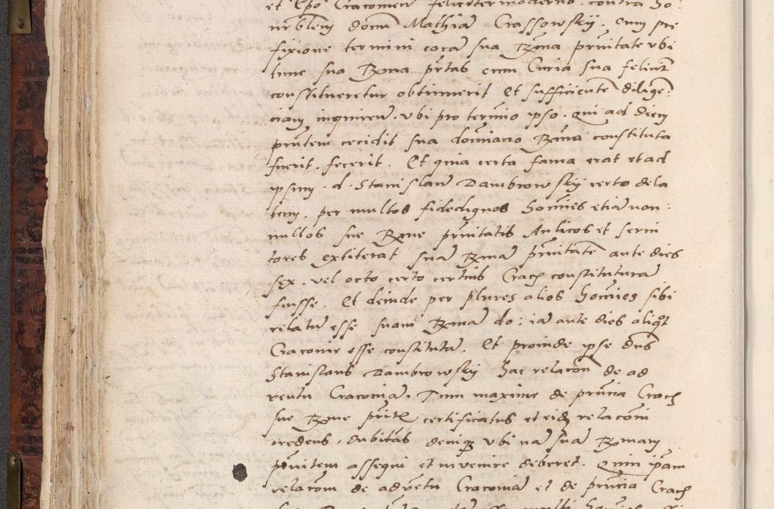 Zdjęcie nr 156 dla obiektu archiwalnego: Acta actorum causar[um sen]tenciarum tam diffinitivarum quam interlocutoriarum et obligacionum coram reverendo domino Benedicto Isdbienski cancellario Gnesnensi, cantore et vicario in spiritualibus generali Craccoviensi ad annum Domini millesimum quingentesimum quadragesimum quartum, cuius indicio est secunda, pontificatus sanctiss[imi] in Christo patris et [domi]ni nostri domini Pauli divina providencia pape tercii feliciter moderni, anno coronancionis eiusdem decimo, continuantur