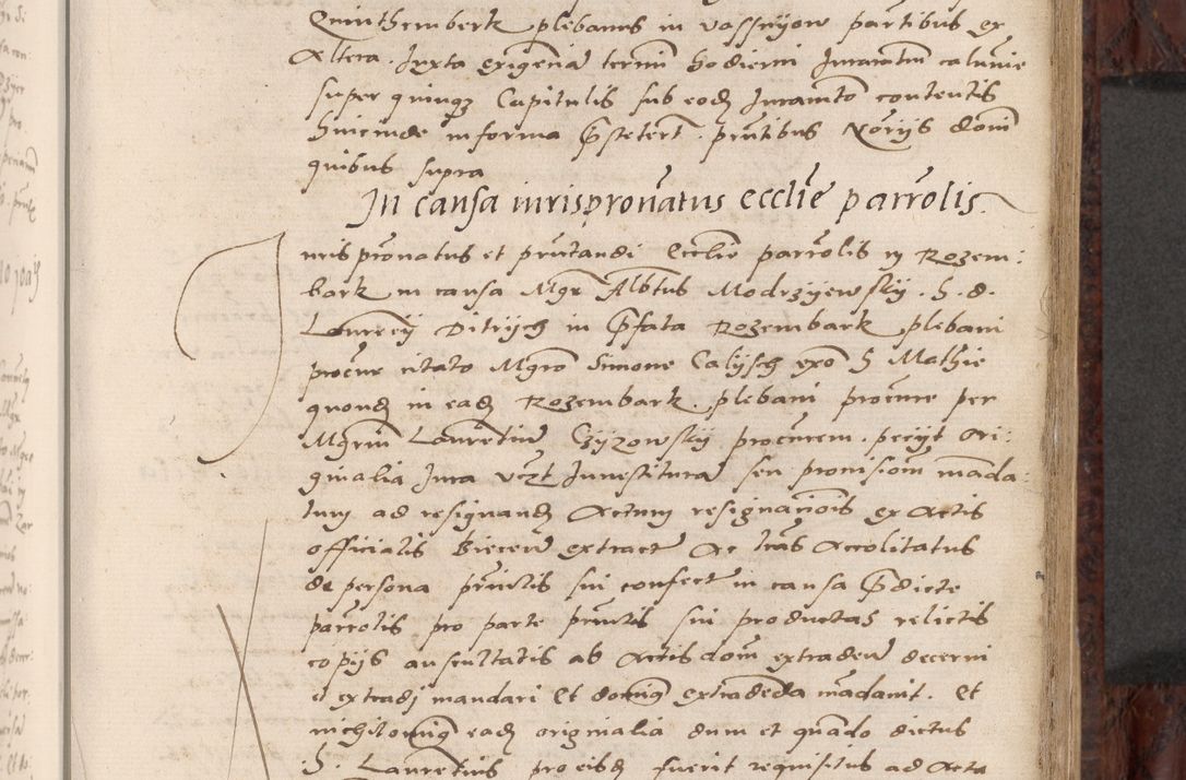 Zdjęcie nr 159 dla obiektu archiwalnego: Acta actorum causar[um sen]tenciarum tam diffinitivarum quam interlocutoriarum et obligacionum coram reverendo domino Benedicto Isdbienski cancellario Gnesnensi, cantore et vicario in spiritualibus generali Craccoviensi ad annum Domini millesimum quingentesimum quadragesimum quartum, cuius indicio est secunda, pontificatus sanctiss[imi] in Christo patris et [domi]ni nostri domini Pauli divina providencia pape tercii feliciter moderni, anno coronancionis eiusdem decimo, continuantur