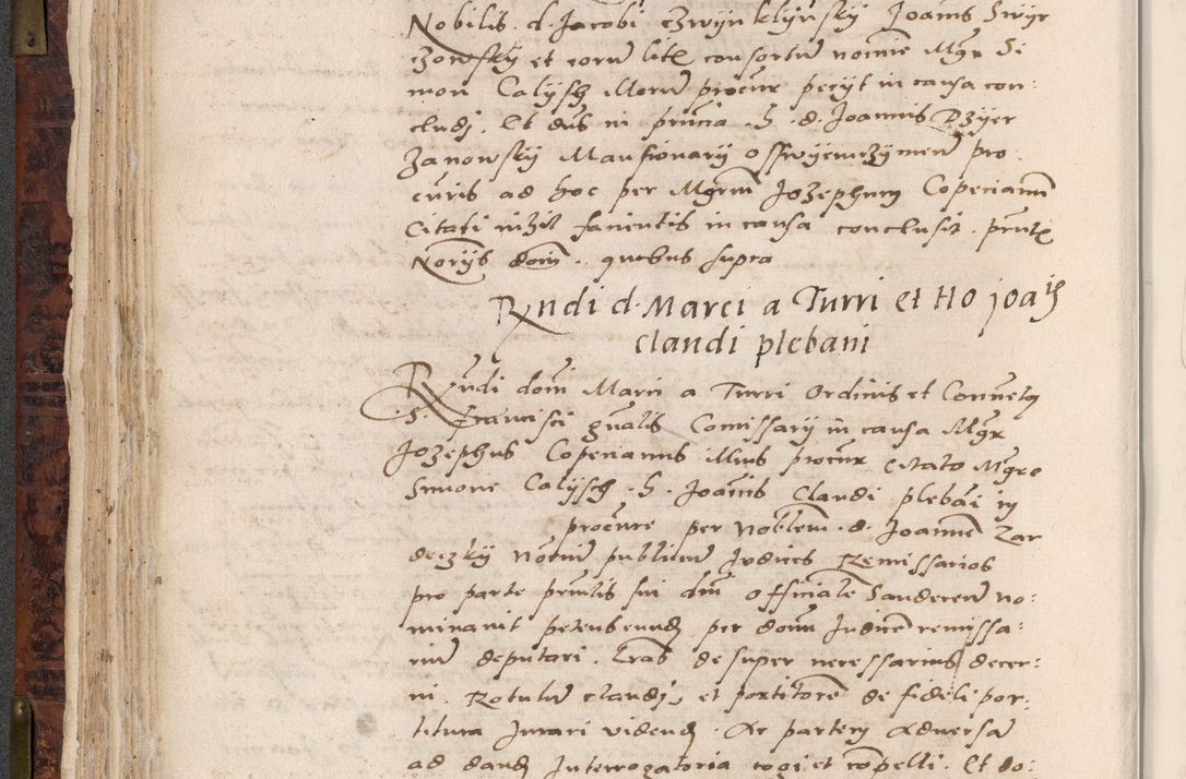 Zdjęcie nr 158 dla obiektu archiwalnego: Acta actorum causar[um sen]tenciarum tam diffinitivarum quam interlocutoriarum et obligacionum coram reverendo domino Benedicto Isdbienski cancellario Gnesnensi, cantore et vicario in spiritualibus generali Craccoviensi ad annum Domini millesimum quingentesimum quadragesimum quartum, cuius indicio est secunda, pontificatus sanctiss[imi] in Christo patris et [domi]ni nostri domini Pauli divina providencia pape tercii feliciter moderni, anno coronancionis eiusdem decimo, continuantur