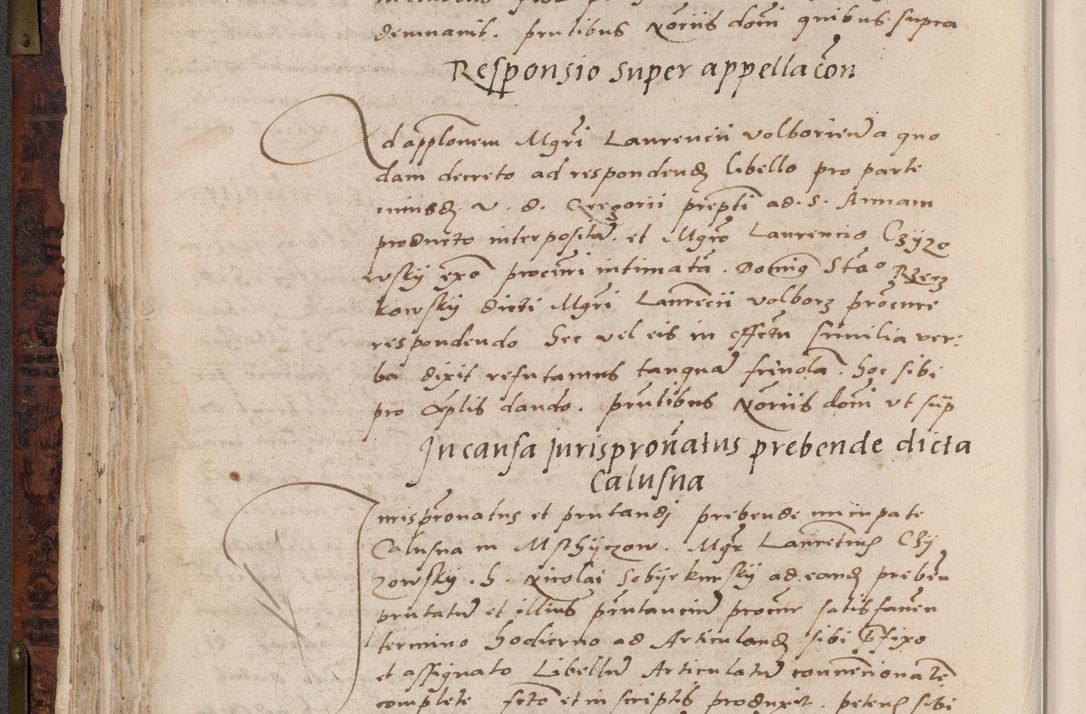 Zdjęcie nr 160 dla obiektu archiwalnego: Acta actorum causar[um sen]tenciarum tam diffinitivarum quam interlocutoriarum et obligacionum coram reverendo domino Benedicto Isdbienski cancellario Gnesnensi, cantore et vicario in spiritualibus generali Craccoviensi ad annum Domini millesimum quingentesimum quadragesimum quartum, cuius indicio est secunda, pontificatus sanctiss[imi] in Christo patris et [domi]ni nostri domini Pauli divina providencia pape tercii feliciter moderni, anno coronancionis eiusdem decimo, continuantur