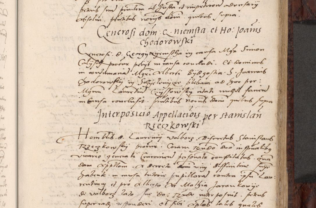 Zdjęcie nr 153 dla obiektu archiwalnego: Acta actorum causar[um sen]tenciarum tam diffinitivarum quam interlocutoriarum et obligacionum coram reverendo domino Benedicto Isdbienski cancellario Gnesnensi, cantore et vicario in spiritualibus generali Craccoviensi ad annum Domini millesimum quingentesimum quadragesimum quartum, cuius indicio est secunda, pontificatus sanctiss[imi] in Christo patris et [domi]ni nostri domini Pauli divina providencia pape tercii feliciter moderni, anno coronancionis eiusdem decimo, continuantur
